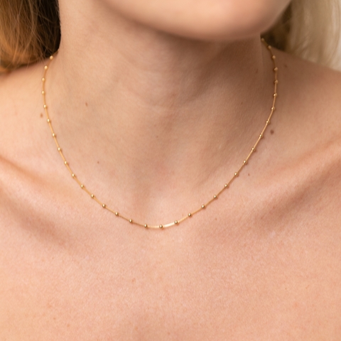 Choker bolinhas