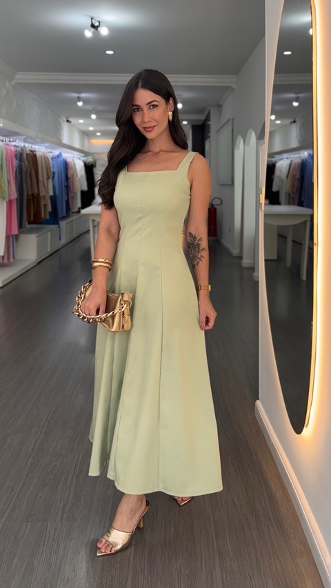 Vestido Vaiola Verde - comprar online