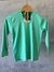 Camisa UV Infantil Unissex - Verde Àgua - comprar online