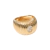 Anel Com Pedra Vintage Banho de Ouro 18k - comprar online