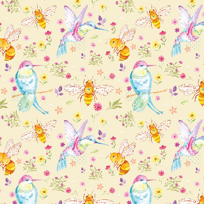 Papel Picado - Pequeños Alados - Zetan Feliz