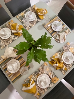 Lugar americano Ivy - Ateliê Mimos de Mesa