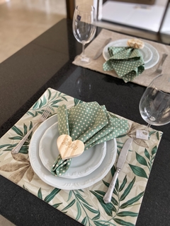 Lugar americano folhagem Eva na internet