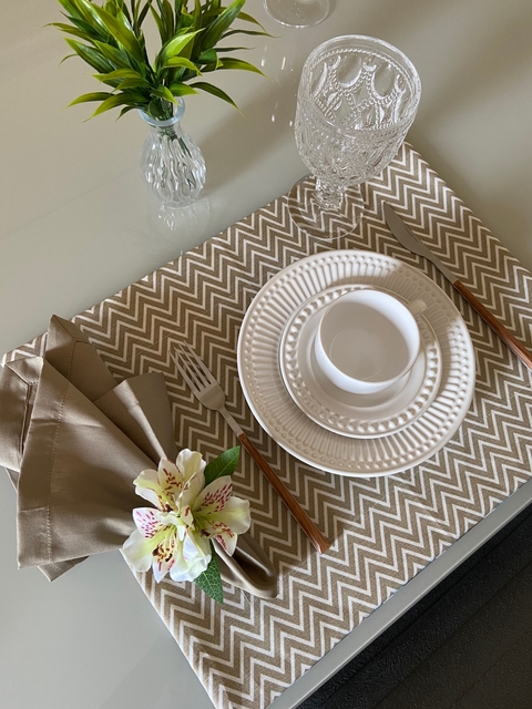 Porta guardanapo astromelias brancas - Ateliê Mimos de Mesa