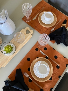 Lugar americano poá Terracota na internet