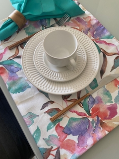 Lugar americano Aquarela/ Bege na internet