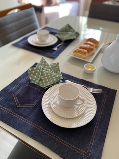 Imagem do Jogo americano Jeans