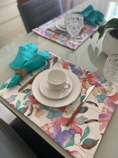 Lugar americano Aquarela/ Bege - comprar online