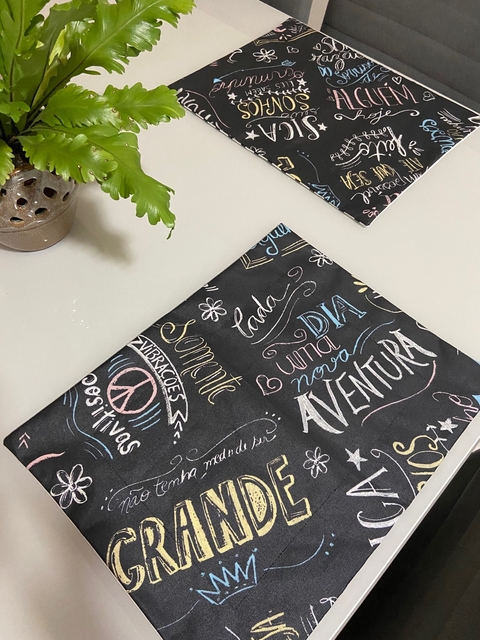 Lugar americano lousa / listrado