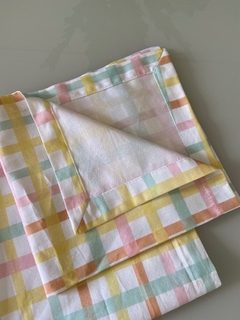 Guardanapo xadrez candy