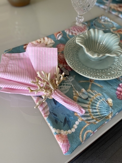 Porta guardanapo corais