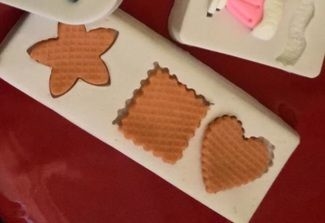 Molde de Silicone Formas Waffer cód 472