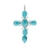 Pingente Cruz Turquesa - comprar online