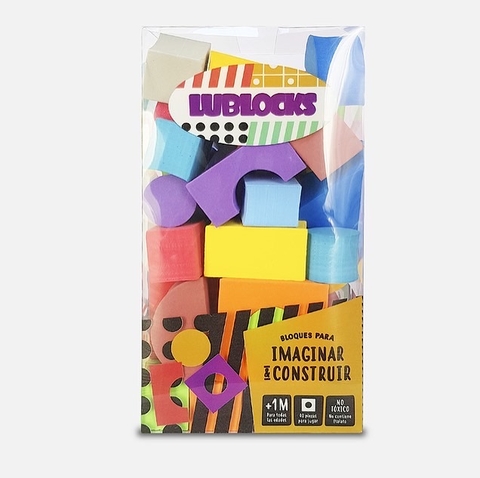 Bloques de goma eva de alta densidad. 40 unidades