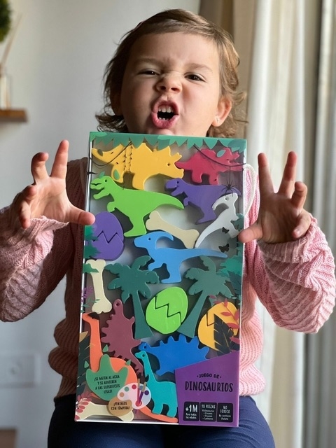 Juego de DINOS de goma eva de alta densidad