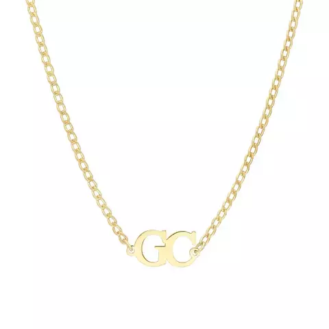 ID Curb Initials Chain