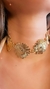 Choker Gold Girassol Dourado na internet