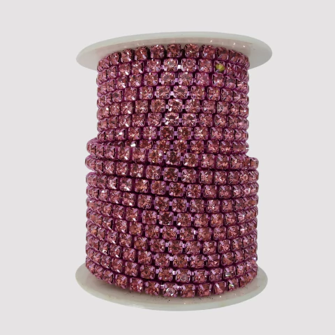 STRASS SS18 ROSA - TIRA DE 50cm - ST3 - comprar online