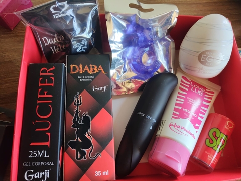 KIT EROTICO - FÁBRICA DA SEDUÇÃO