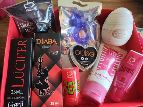 KIT EROTICO - FÁBRICA DA SEDUÇÃO