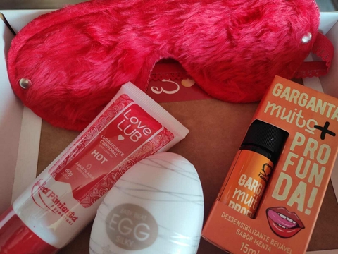 KIT EROTICO DIA DOS NAMORADOS - FÁBRICA DA SEDUÇÃO