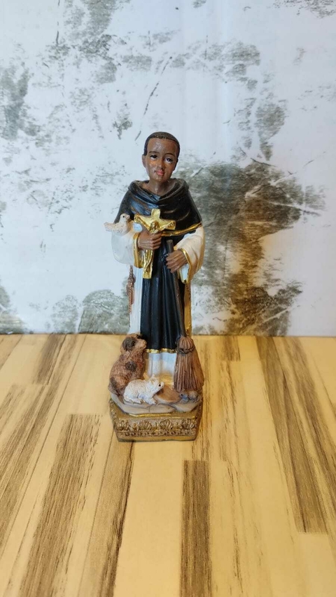 SAN MARTIN DE PORRES POLIRESINA 10CM - comprar online
