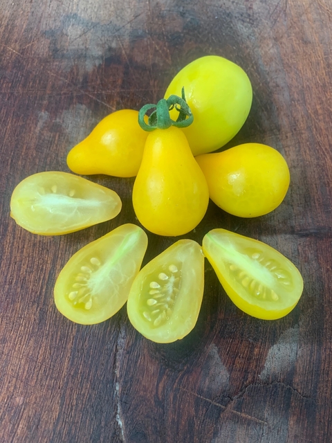 Semillas de Tomate Cherry Yellow Pear