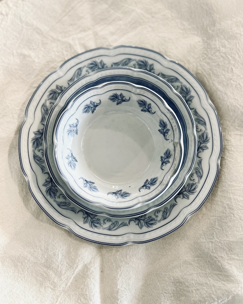 Plato playo Porcelana Tsuji