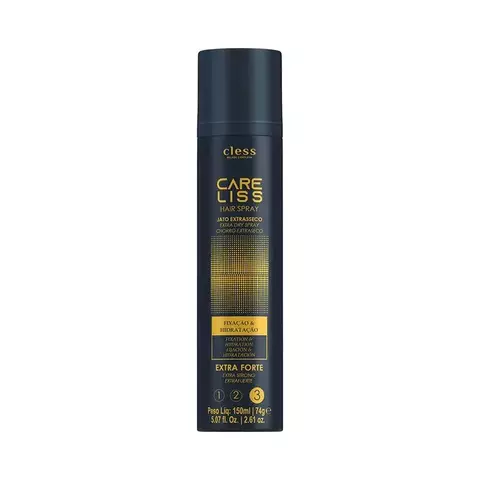 HAIR SPRAY JATO SECO EXTRA FORTE 150ML CLESS - comprar online