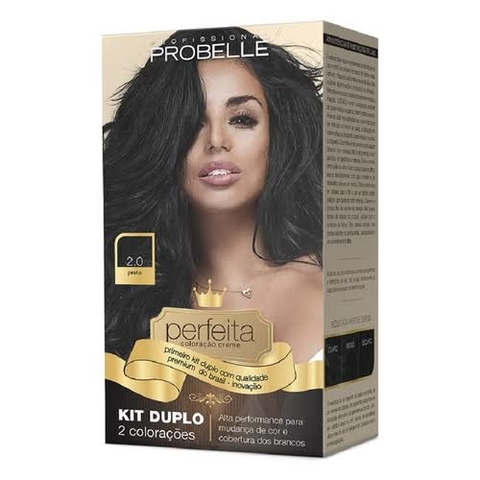 COLORAÇÃO KIT DUPLO PERFEITA 2.0 PRETO