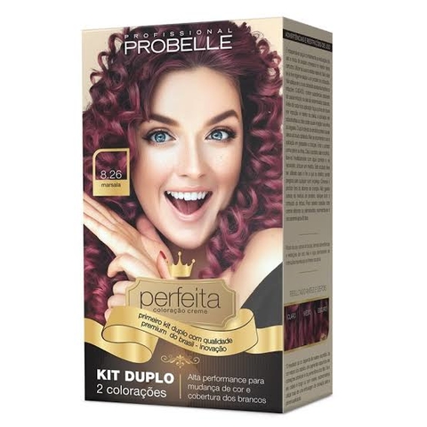 COLORAÇÃO KIT DUPLO PERFEITA 8.26 MARSALA