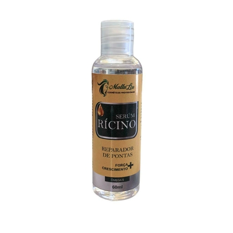 SERUM REPARADOR DE PONTAS RICINO 60ML MALLU LISS