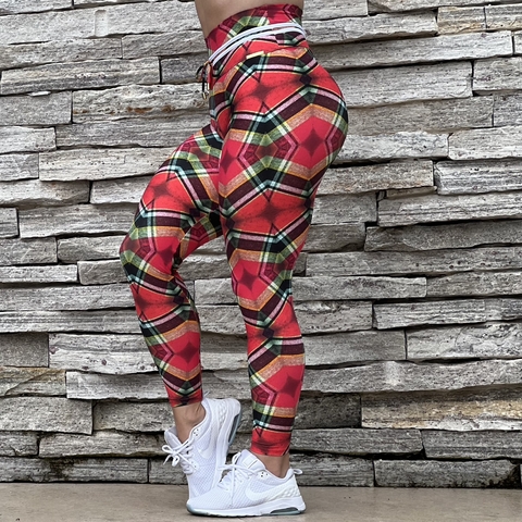 LEGGING EMPINA BUMBUM TARTAN EXCLUSIVA