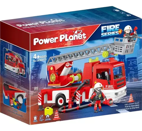 Camión De Rescate Bomberos Power Planet