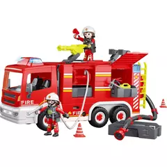 Camión Bomberos Con Luz Y Sonido Power Planet - tienda online