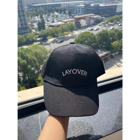 Bone LAYOVER V Kim Taehyung (BTS) Bordado Preto - (Importado ✈️) - comprar online