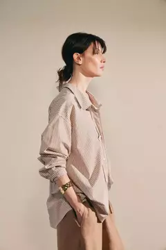 CAMISA BOMBE RAYADA (AWADA) - comprar online