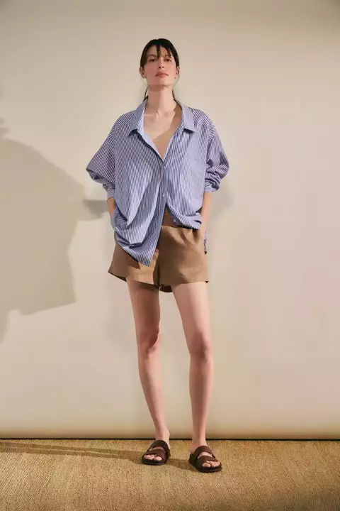 CAMISA BOMBE RAYADA (AWADA) - comprar online