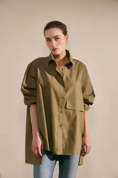 CAMISA OVER IRREGULAR (AWADA) - comprar online