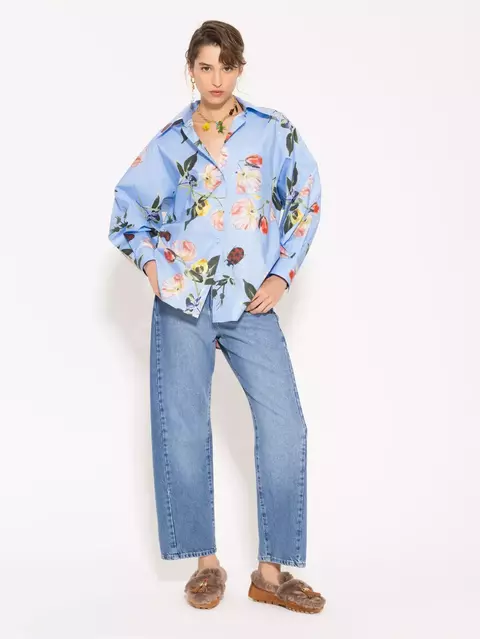 JEANS MICK LIGHT BLUE (JAZMIN CHEBAR) - comprar online