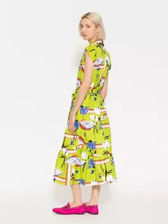 VESTIDO CISNES (JAZMIN CHEBAR) - tienda online