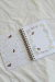 Caderno Capa Dura - Primavera - Feito por Melanie
