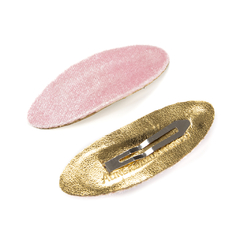 PRESILHA TIC TAC VELUDO MENINAS E MULHERES (KIT OU PAR) - Aline Almeida Prado