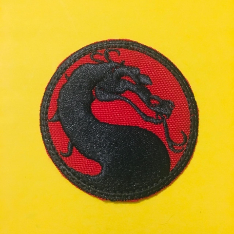 Parche Mortal Kombat Rojo