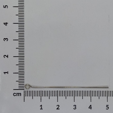 Alfiler 45mm rulo niquel x 25grs
