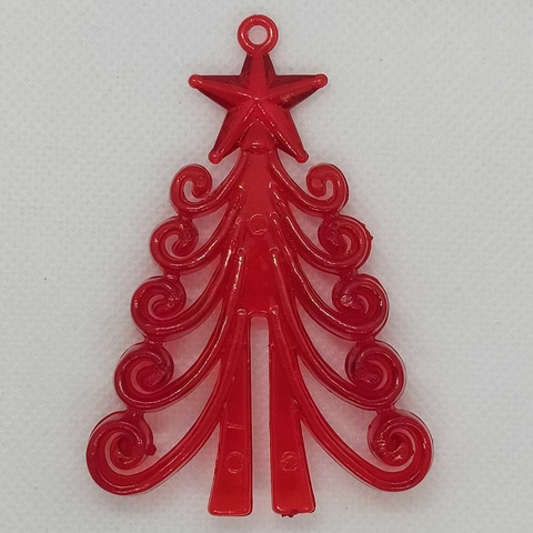Acrílico con forma (ARBOL DE NAVIDAD)