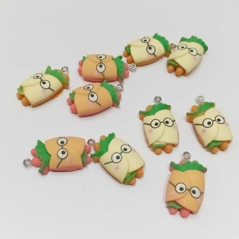DIJES DE RESINAS COMIDA DIVERTIDA (PARA COLGAR Y PEGAR )X UNIDAD - comprar online