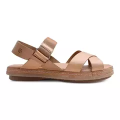 Sandália New Face Couro Beauty Com Elástico - comprar online