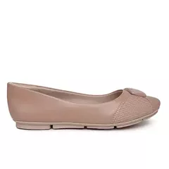 Imagem do Sapatilha Comfortflex Bico Arredondado Com Aplique