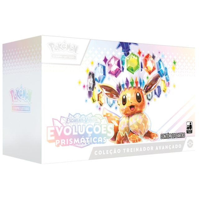 入園入学祝い COLEÇÃO BOX TREINADOR CARTAS 121 EEVEE POKÉMON AVANÇADO ポケモンカードゲーム